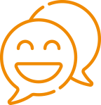 Logo satisfaction client